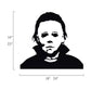Michael Myers Decals Stickers Halloween Costumes living Room 2022
