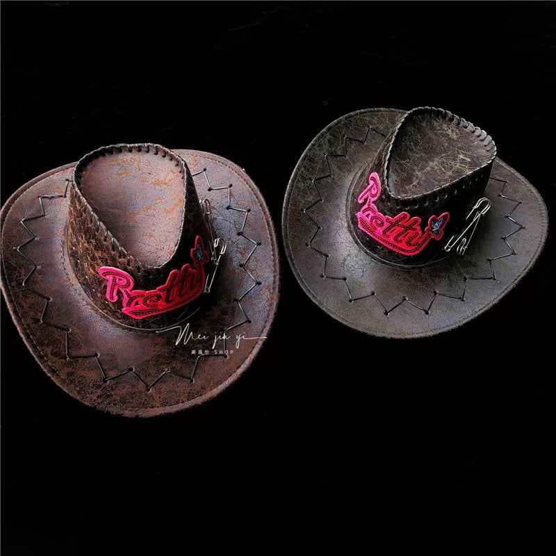 Y2K Vintage Western Cowboy Hat