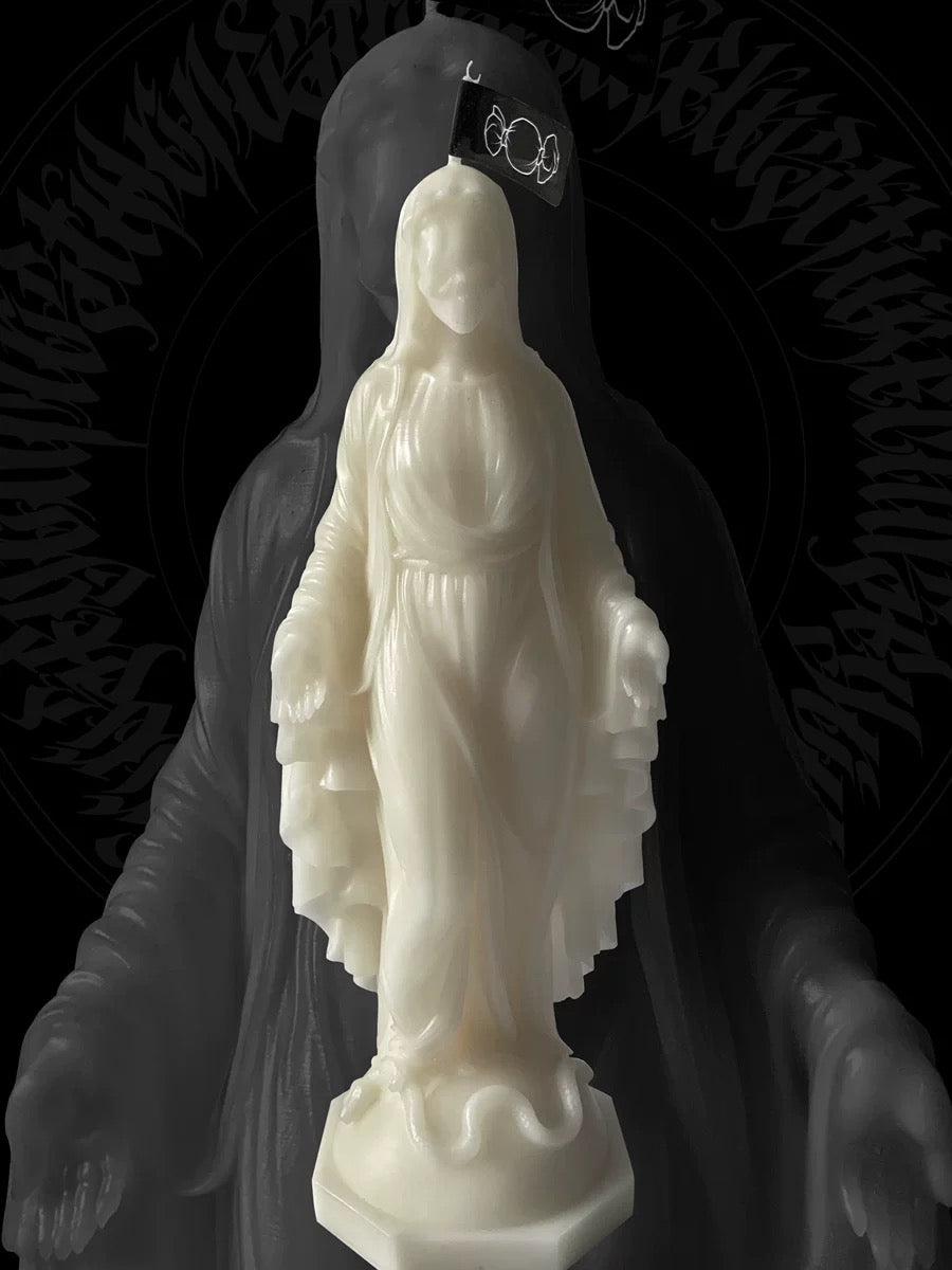 Virgin Mary Collection "Skull Spirits" Gothic Scented Candles 01