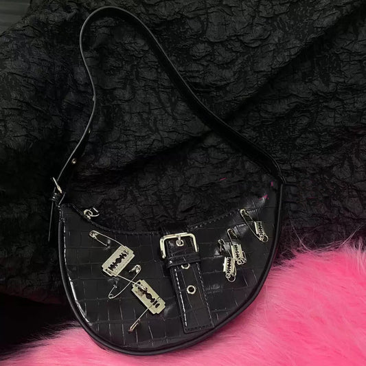 "Gothic Perfection" - Handcrafted Bags with Macabre Details 011