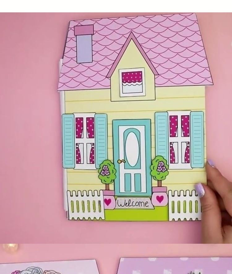 Paper Doll House Set