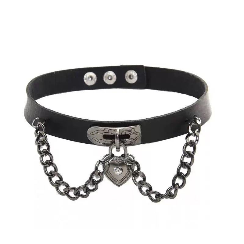 Gothic Choker Necklace 011