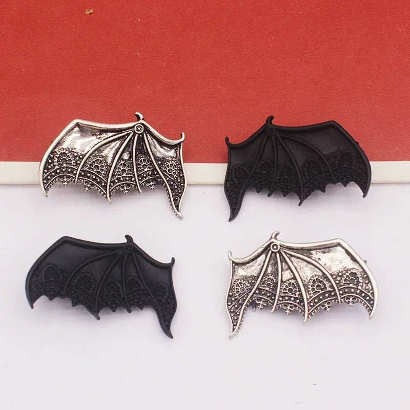 Unleash Your Inner Goth: Bat Hairpin for a Dark and Mysterious Look