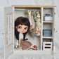 Handmade wooden dollhouse dioramaroom French room box/photoprop/display for 12" blythe dolls 1:6 BJD/BARBIE/MONSTERHIGH DOLLS21