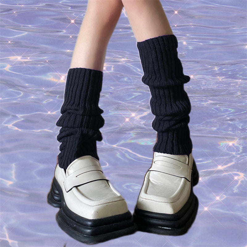 knee high socks,leg warmers 80s,y2k fashion,y2k style, summeroutfit（buy 1 get 1 free)04