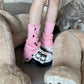 knee high socks,leg warmers 80s,y2k fashion,y2k style, summeroutfit（buy 1 get 1 free)07