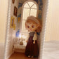 Blythe/BJD dollhouse dioramaroom French room box DOLLSHOWCASE/DISPLAYCASE/CARRYCASE for 12" blythe dolls 1:6 BJD/BARBIE/MONSTERHIGH DOLLS18