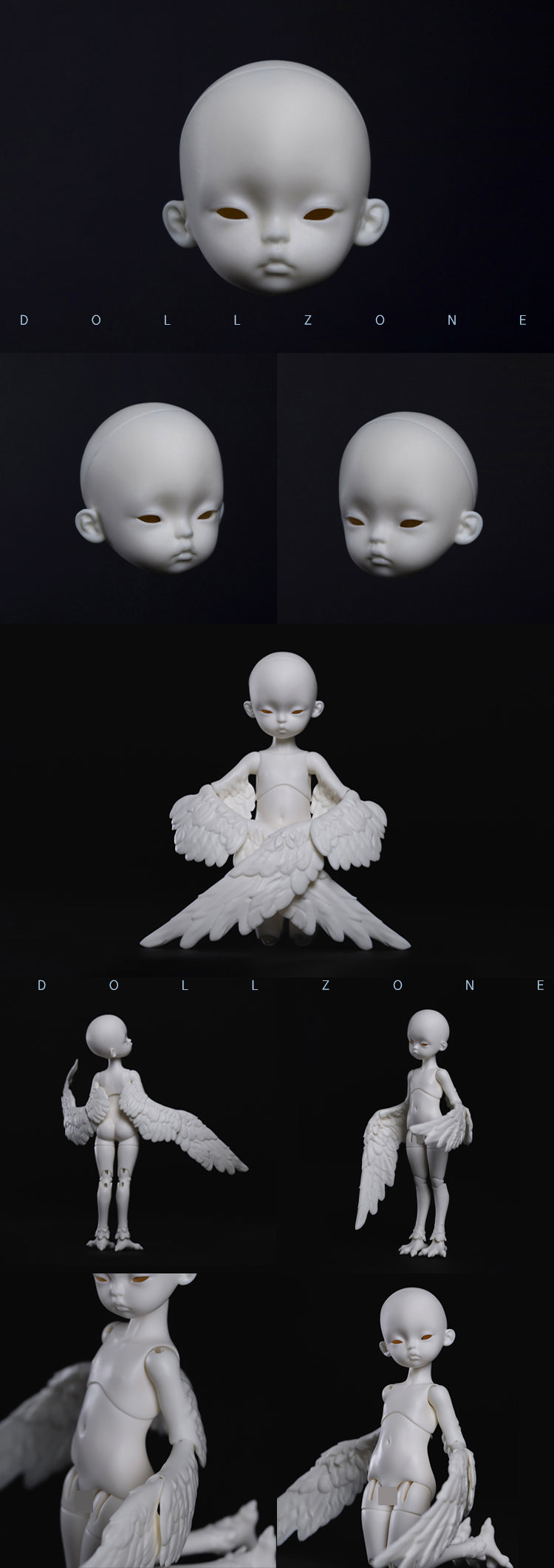 DOLLZONE BJD DOLL YoSD Qing Wind Animal Body Instock