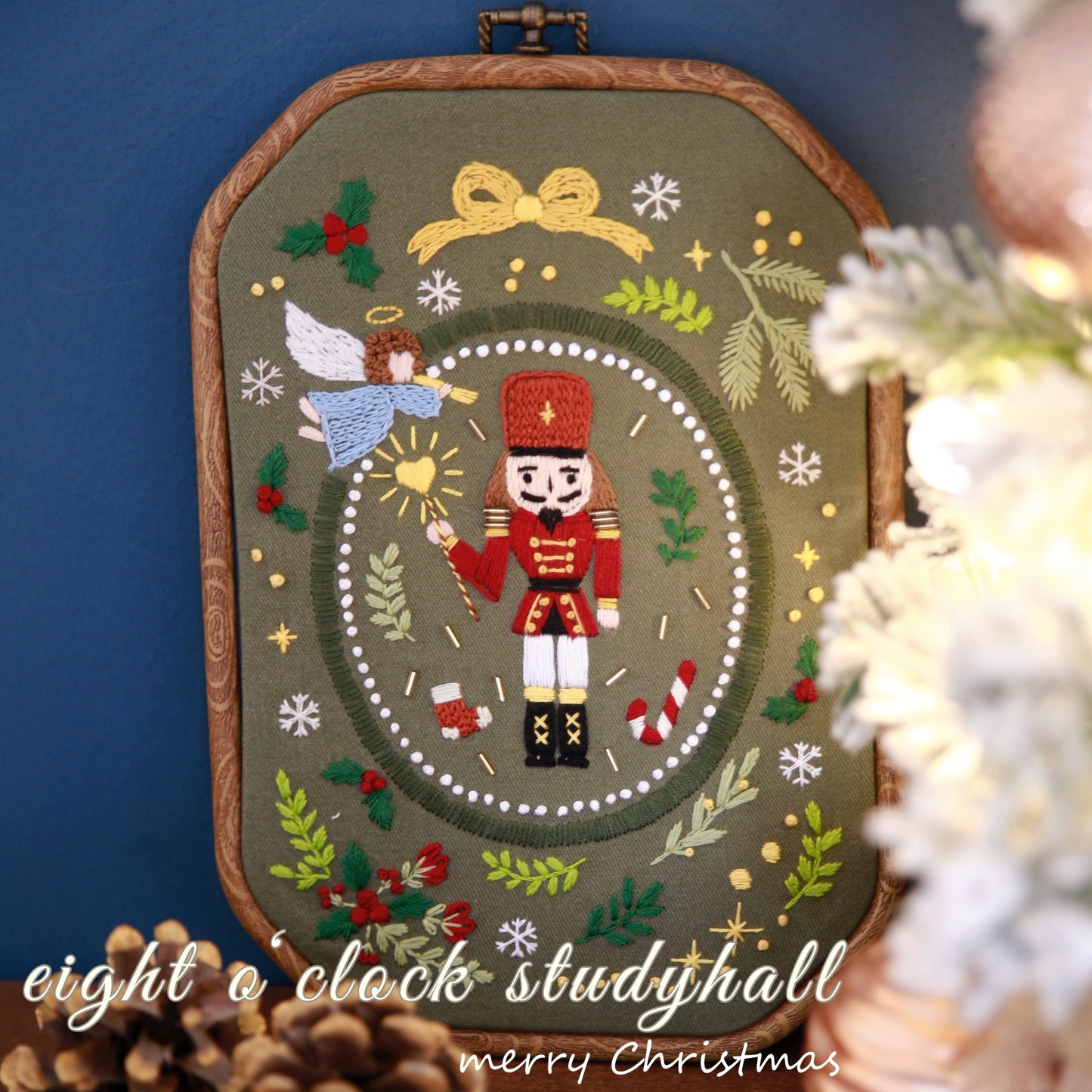 DIY 《The Nutcracker》 Embroidery Craft Kit. Embroidery Beginner Kit 04