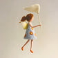 Guardian angel needle felted waldorf doll fairy doll, wool Material Kit Halloween Christmas Gift-13