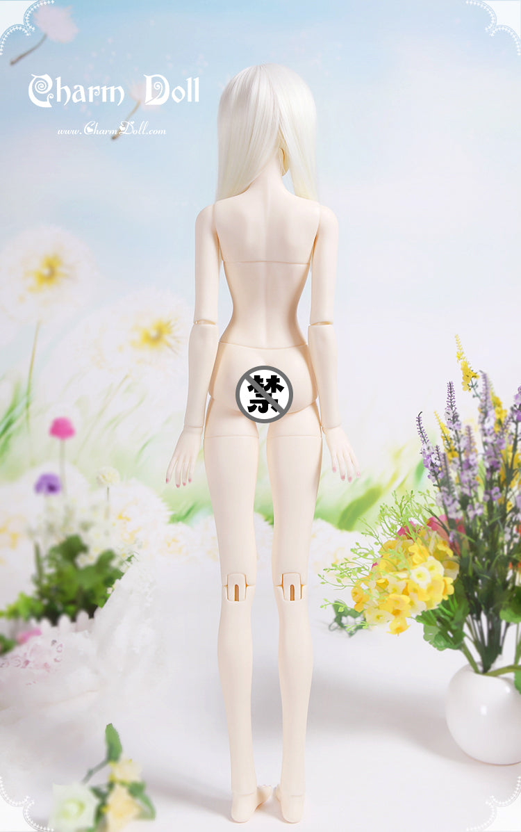 BJD DOLL 1/3 66cm Girl BODY Ball-jointed doll DOUBLE JOINT