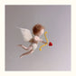 Guardian angel needle felted waldorf doll 2 fairy dolls, wool Material Kit Halloween Christmas Gift-14