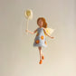 Guardian angel needle felted waldorf doll fairy doll, wool Material Kit Halloween Christmas Gift-13
